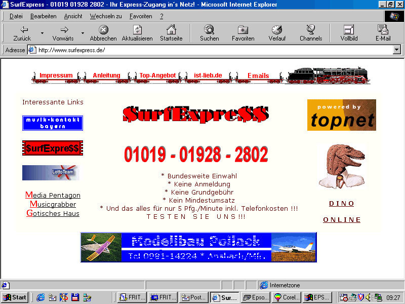 SurfExpress Screenshot
