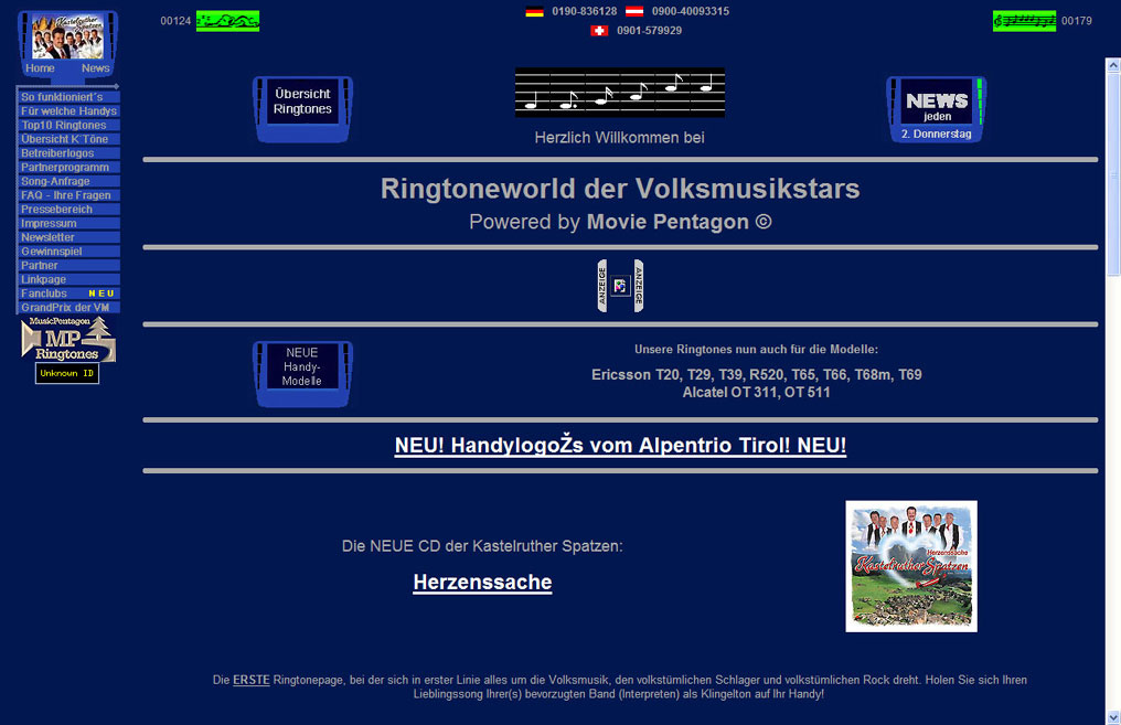 Ringtoneworld Eingang Screenshot